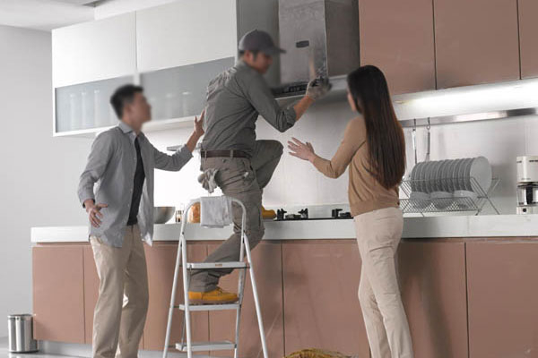 油烟机安装 油烟机安装